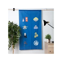 Japanese Curtain Kichijo Blue - Spirited Away