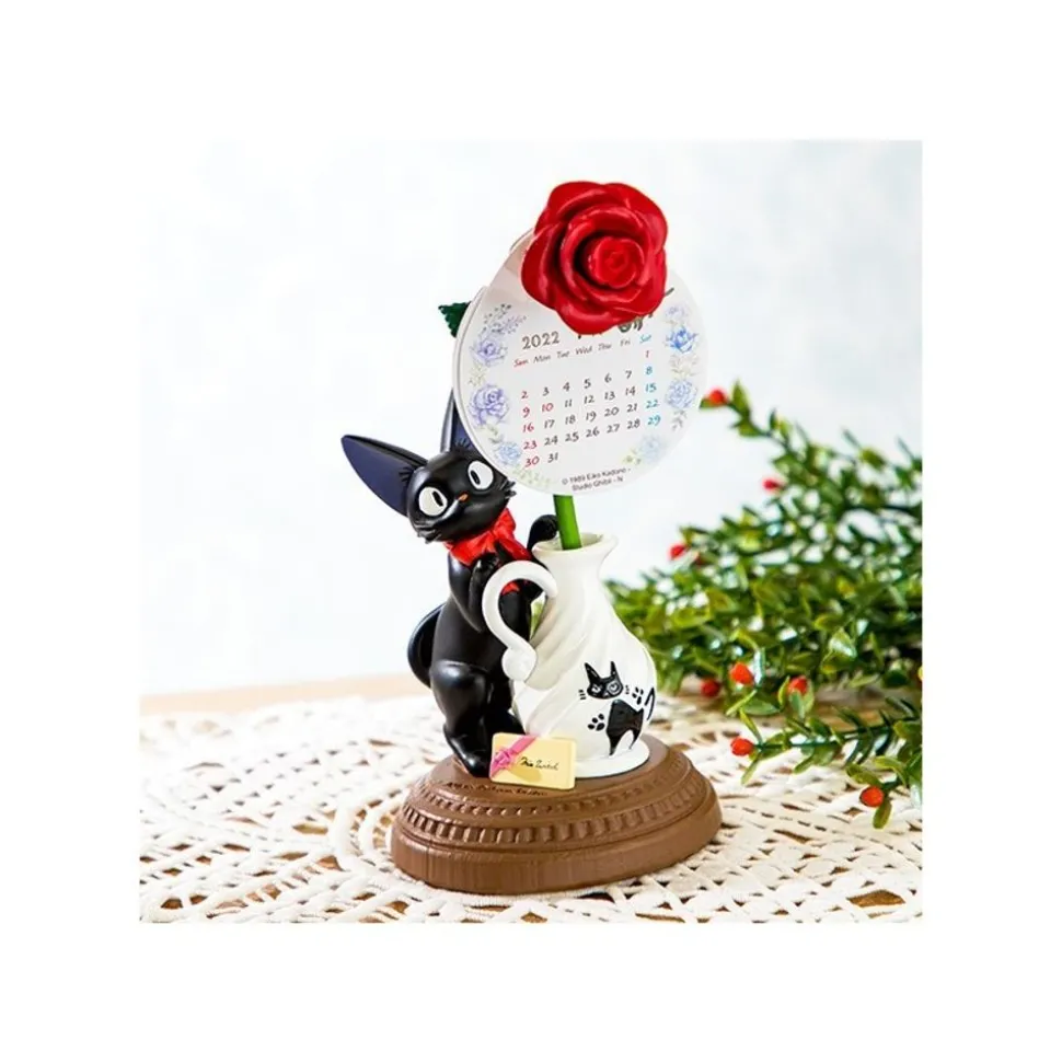 Jiji And Rose Calendar Statue - Kiki'S Delivery Service