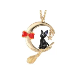 Jiji With Moon Necklace - Kiki'S Delivery Service