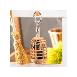 Keychain Jiji In Cage - Kiki'S Delivery Service
