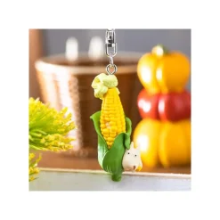 Keychain Soot Sprite In Corn With Totoro - My Neighbor Totoro