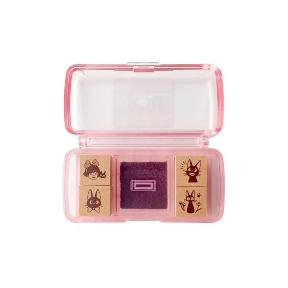 Kiki & Jiji Mini Stamp Set Purple - Kiki'S Delivery Service