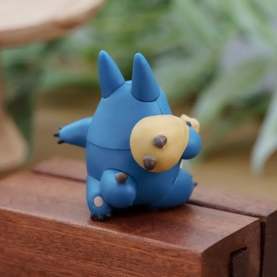 Kumukumu 3D Jigsaw Puzzle Blue Totoro - My Neighbor Totoro