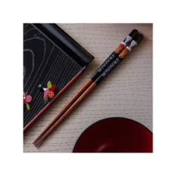 Lacquered Chopsticks 21Cm San'S Mask - Princess Mononoke