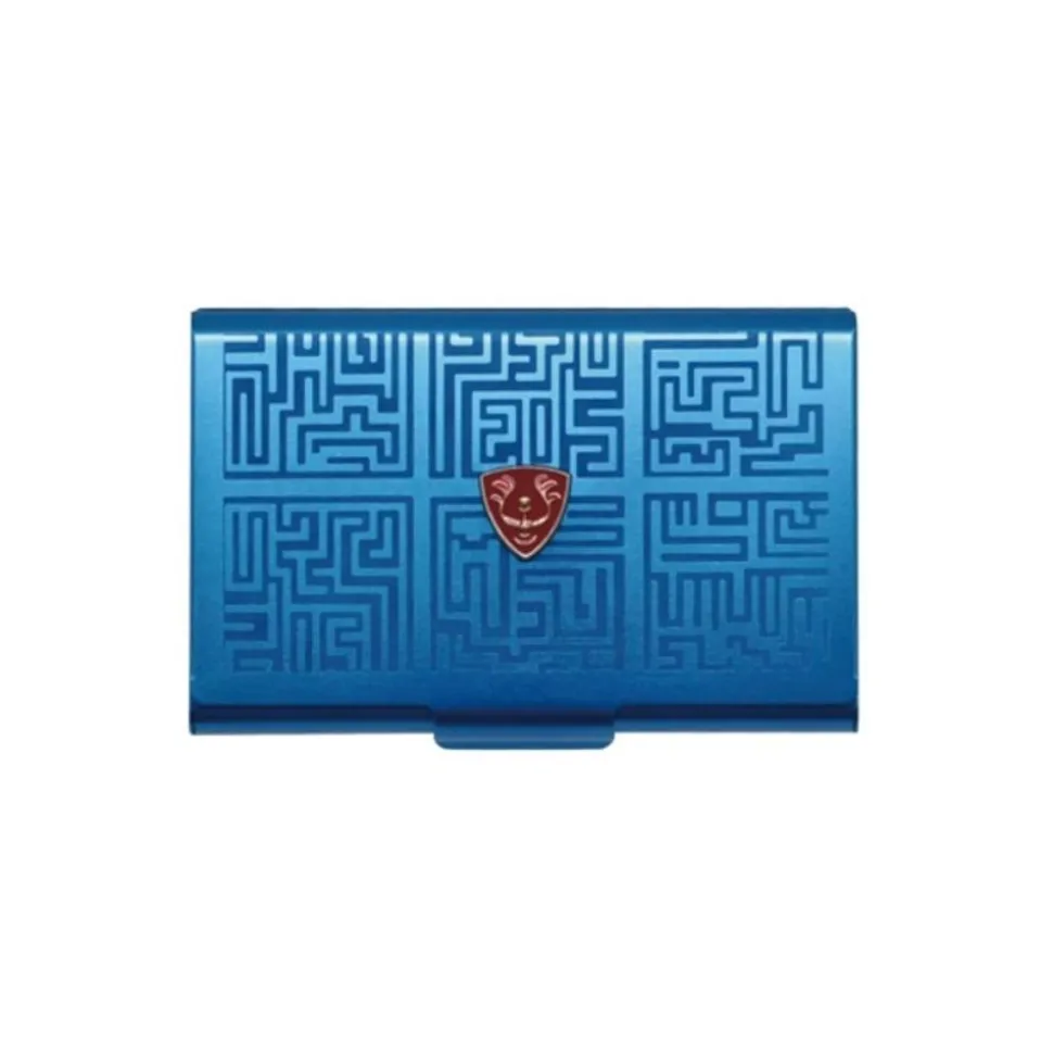 Laputa Metal Card Case Blue - Castle In The Sky