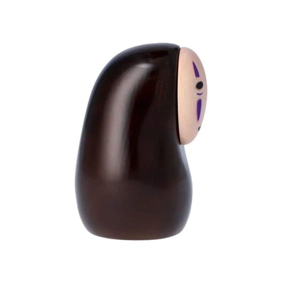 Laquered Wood No Face Statue - Spirited Away