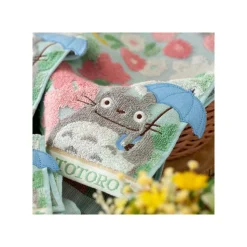 Large Bath Towel Totoro Flower Fields 60X120 Cm - My Neighbor Totoro