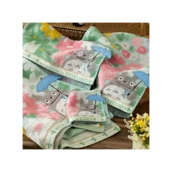 Large Bath Towel Totoro Flower Fields 60X120 Cm - My Neighbor Totoro