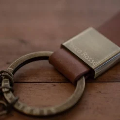 Leather Key Chain Marco - Porco Rosso