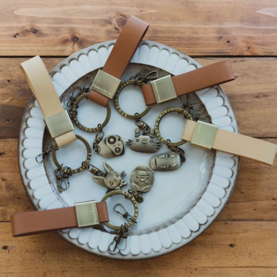 Leather Key Chain Marco - Porco Rosso