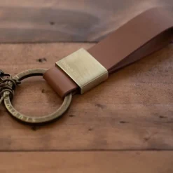 Leather Key Chain Robot - Castle In The Sky