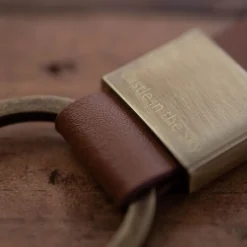 Leather Key Chain Robot - Castle In The Sky