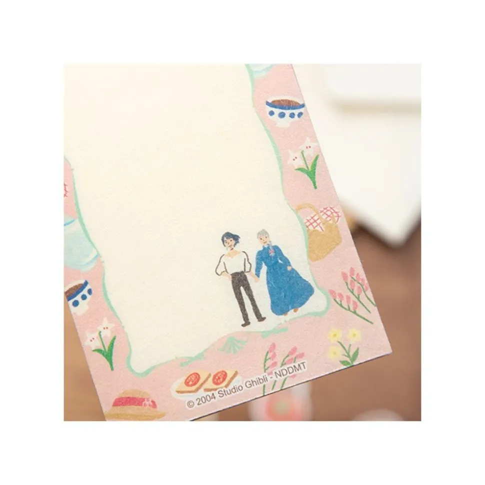 Letter Set Break Time Flowers - Howl'S Moving Castle