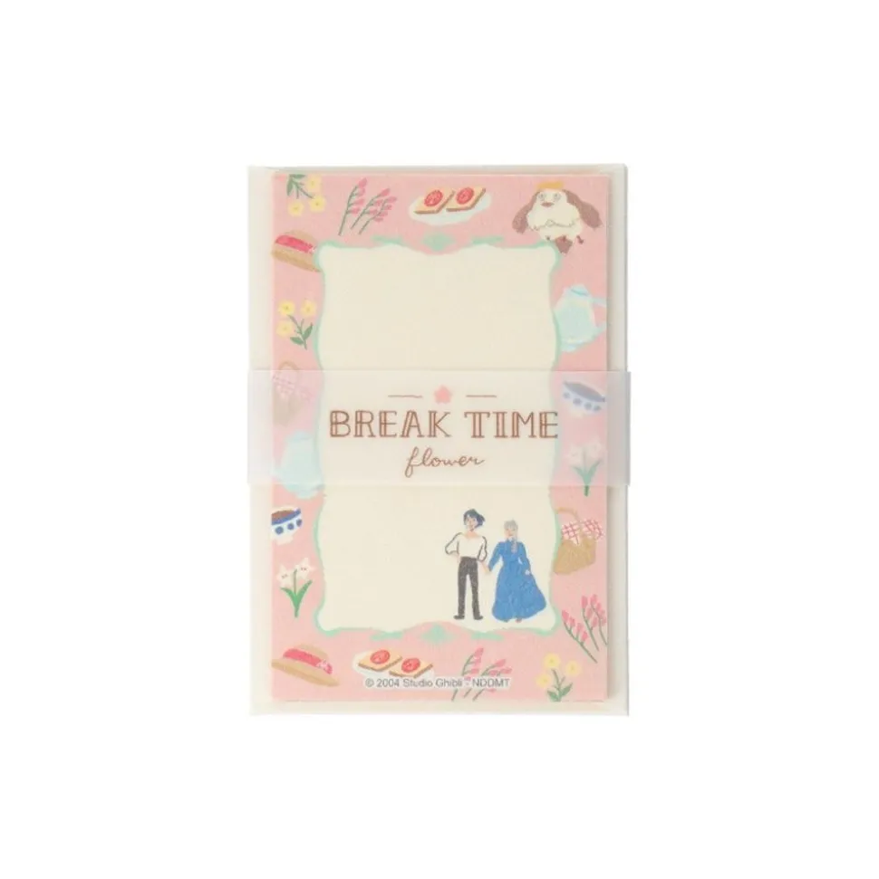 Letter Set Break Time Flowers - Howl'S Moving Castle