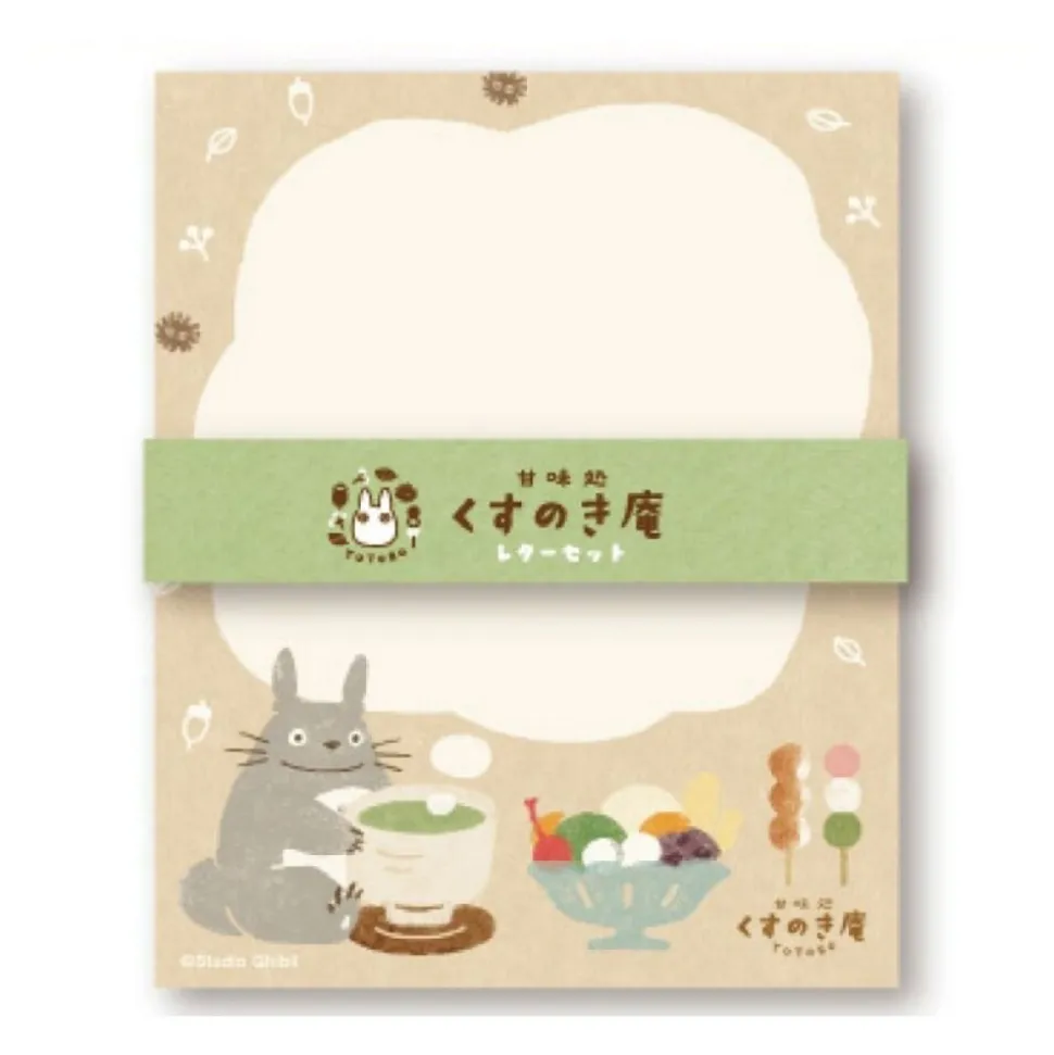 Letterset Japanese Sweets - My Neighbor Totoro