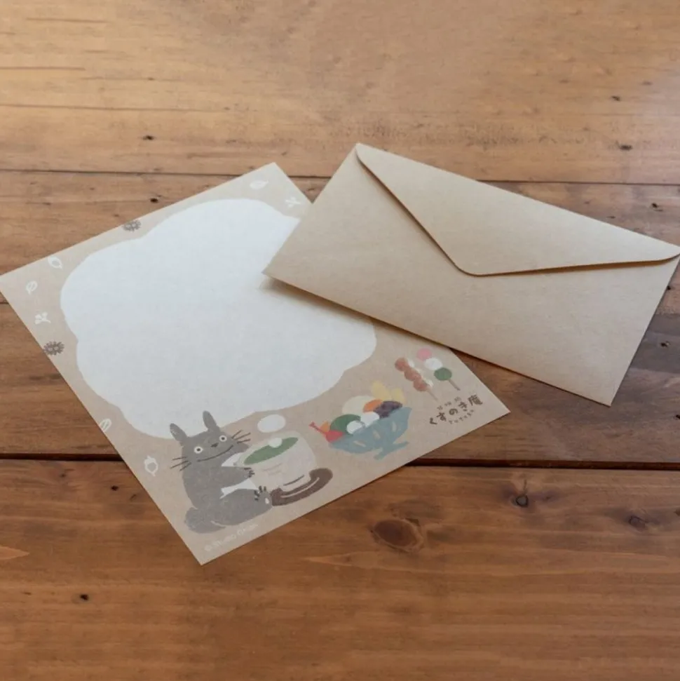 Letterset Japanese Sweets - My Neighbor Totoro