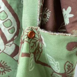 Light Green Stole Totoro & Catbus - My Neighbor Totoro