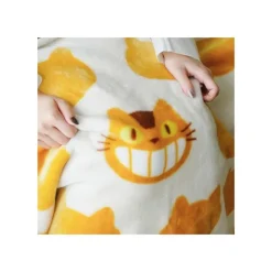 Long Blanket Catbus Silhouette 200X140 Cm - My Neighbor Totoro