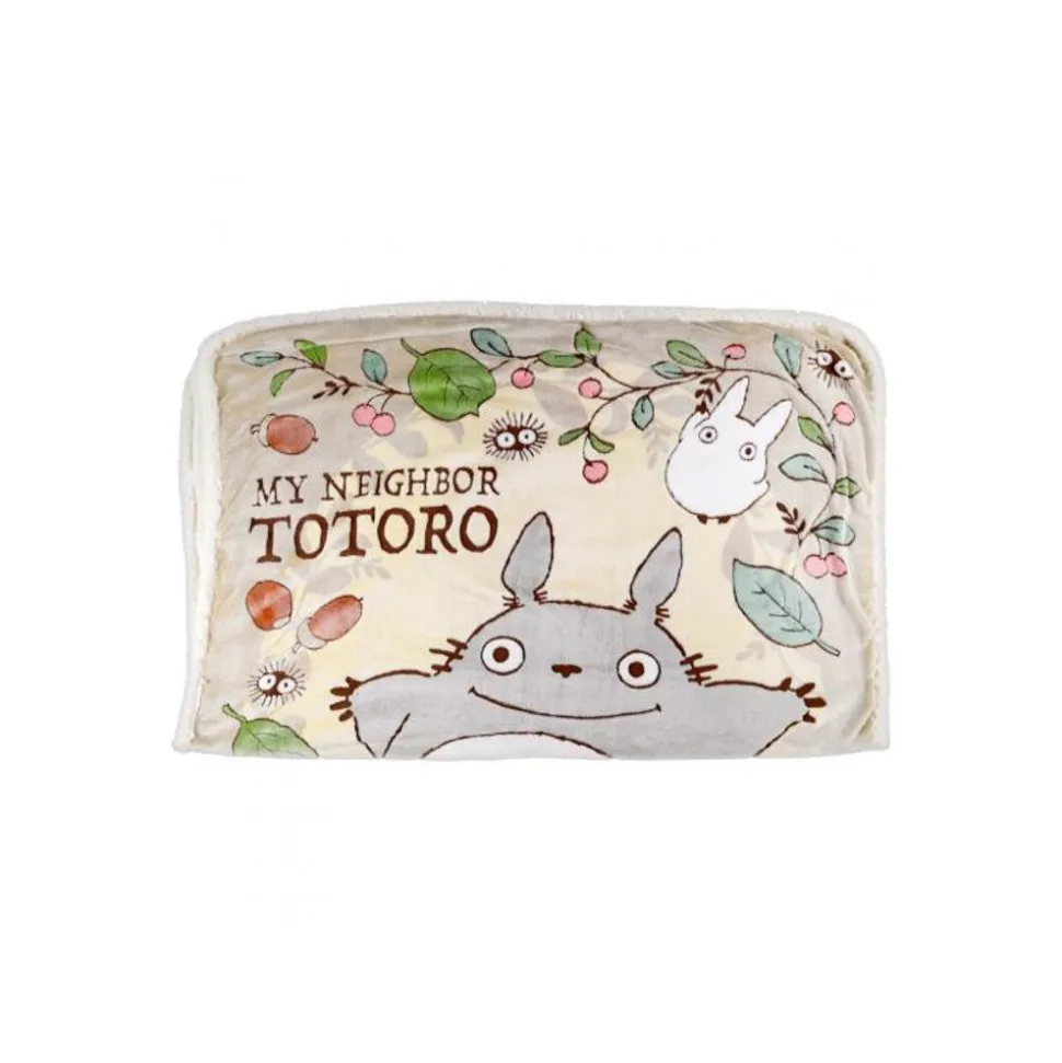Long Blanket Rosehips And Hazelnuts 200X140 Cm - My Neighbor Totoro