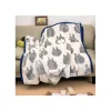 Long Blanket Totoro Silhouette 200X140 Cm - My Neighbor Totoro