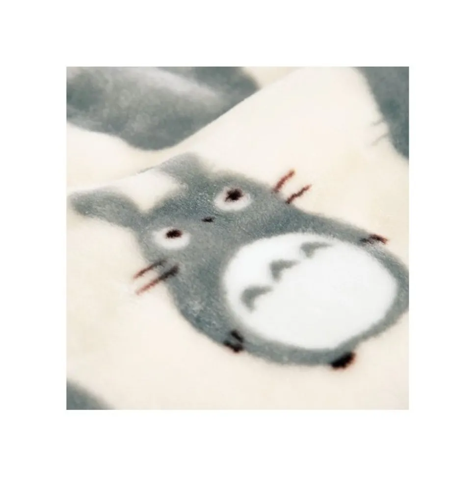 Long Blanket Totoro Silhouette 200X140 Cm - My Neighbor Totoro
