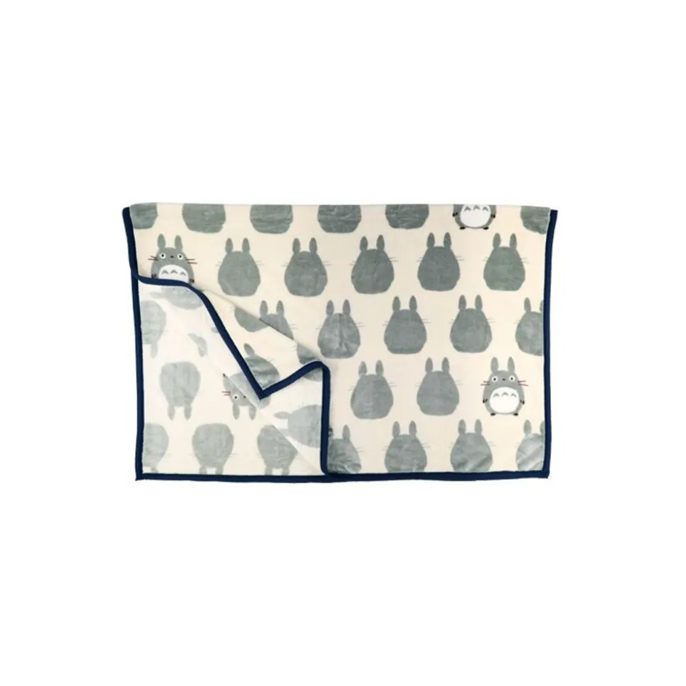 Long Blanket Totoro Silhouette 200X140 Cm - My Neighbor Totoro