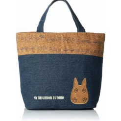 Lunch Bag Cork & Denim Style - My Neighbor Totoro