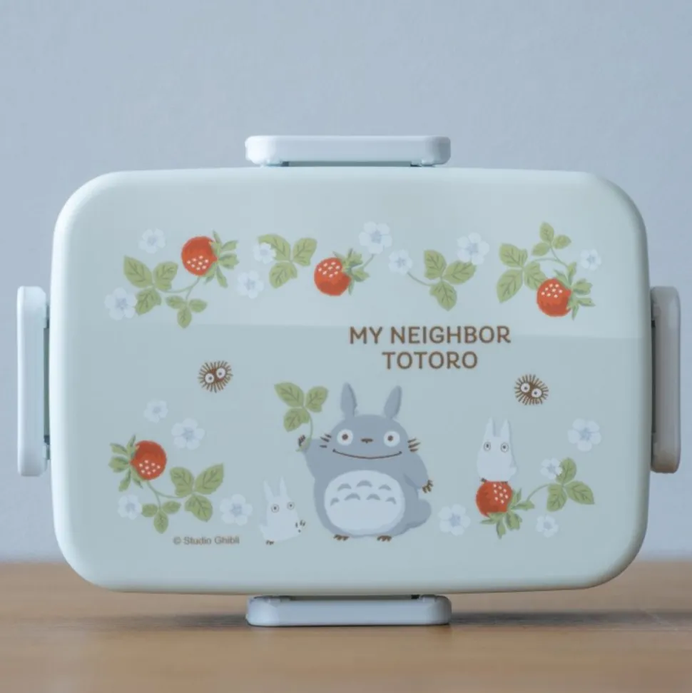 Lunch Box 4 Locks 650Ml Rasberry Collection - My Neighbor Totoro