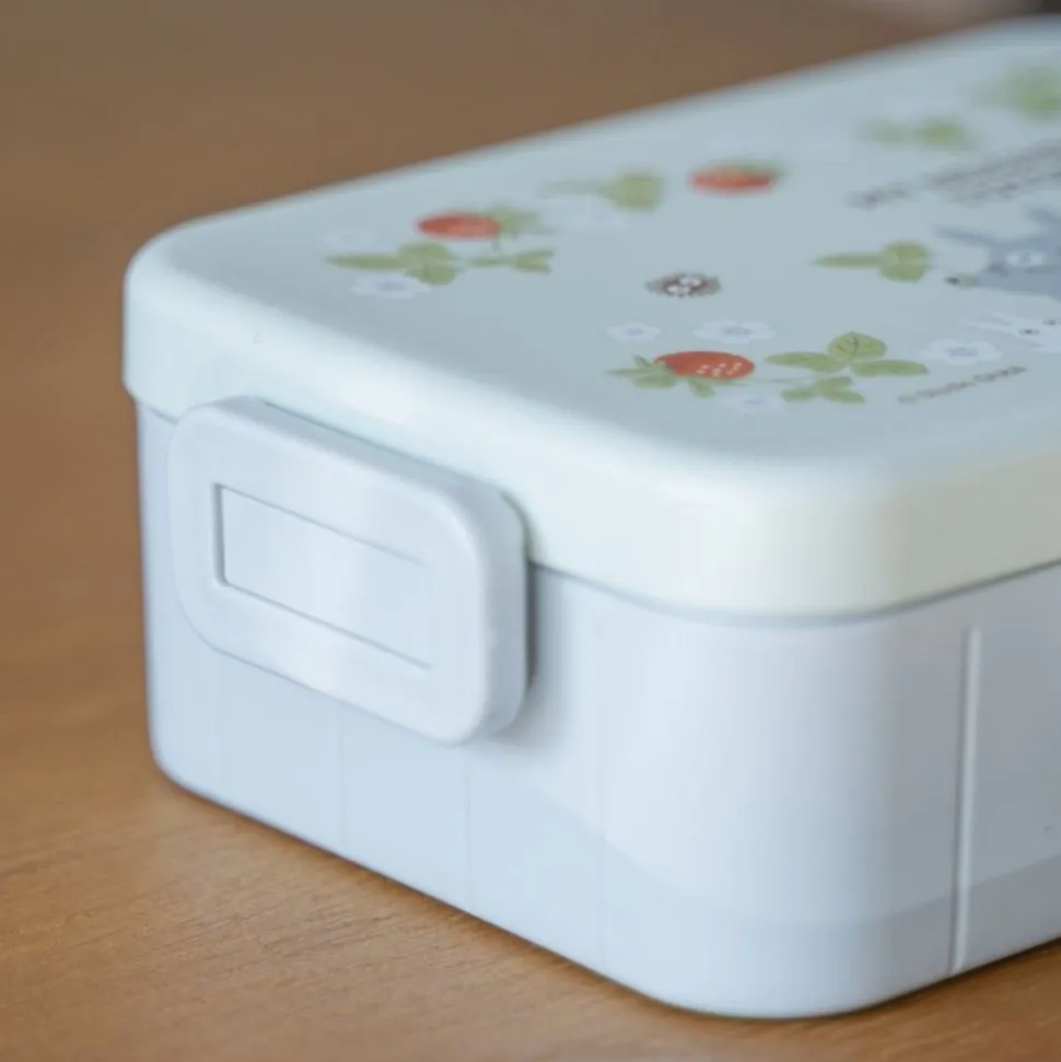 Lunch Box 4 Locks 650Ml Rasberry Collection - My Neighbor Totoro