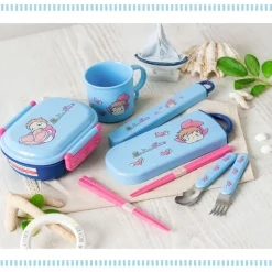 Lunch Box 2 Locks Ponyo In The Ocean - Ponyo On The Cliff
