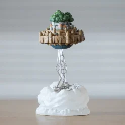 Magnetic Paper Clip Holder Flying Castle - Castle In The Sky