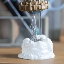 Magnetic Paper Clip Holder Flying Castle - Castle In The Sky