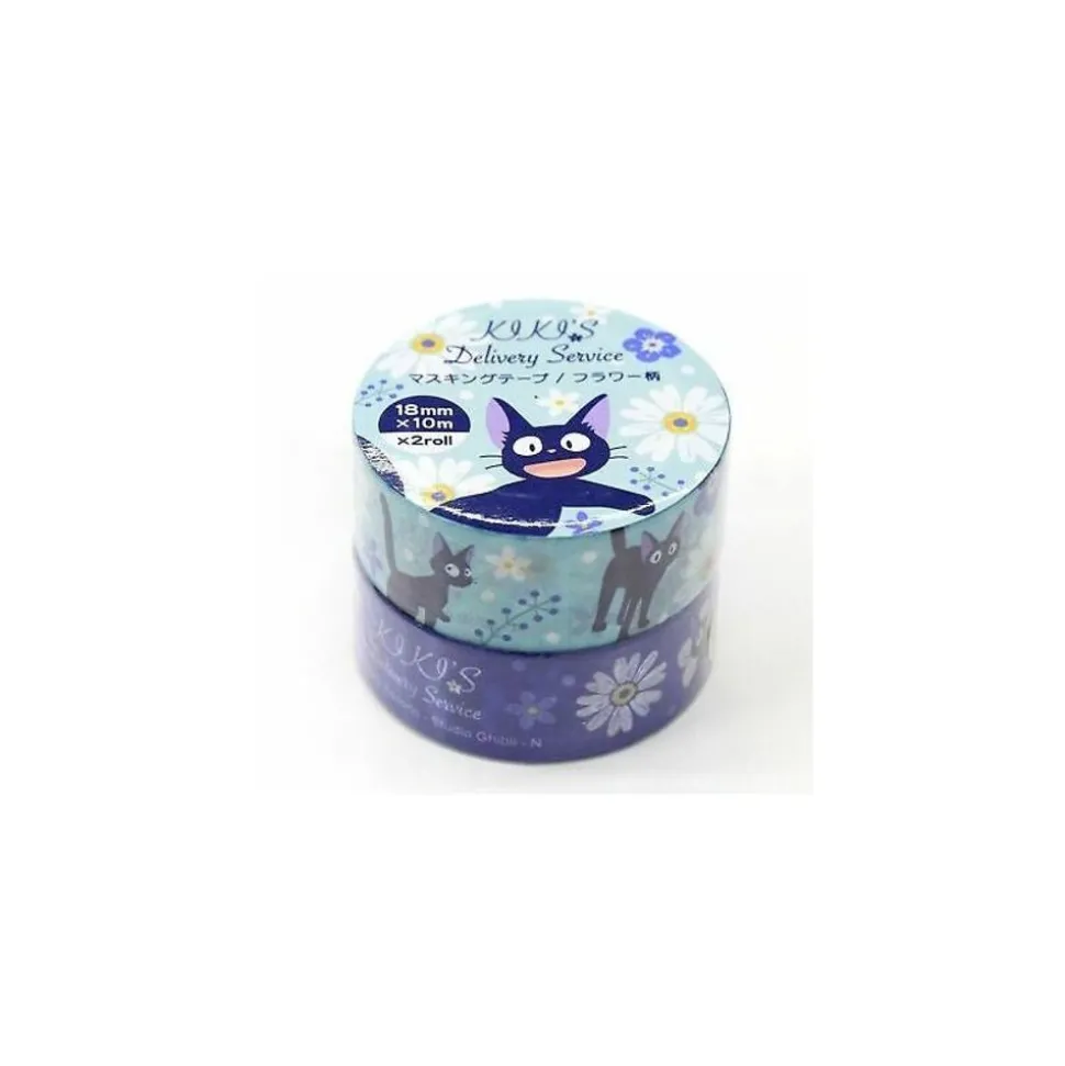 Masking Tape Set Kiki Flower Pattren- Kiki'S Delivery Service