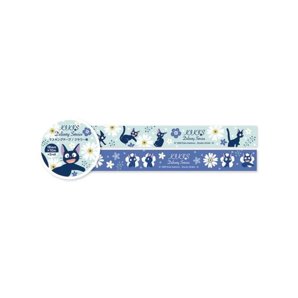 Masking Tape Set Kiki Flower Pattren- Kiki'S Delivery Service