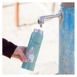 Mat Light Green Thermos Bottle 480Ml - My Neighbor Totoro