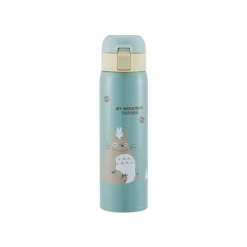 Mat Light Green Thermos Bottle 480Ml - My Neighbor Totoro