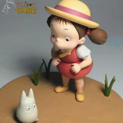 Mei And Little Totoro Statue - My Neighbor Totoro