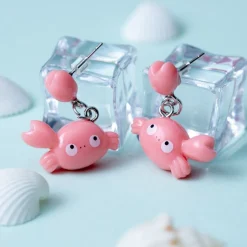Mei Crab Pierced Earrings - My Neighbor Totoro