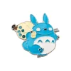 Metal Brooch Middle Totoro - My Neighbor Tororo