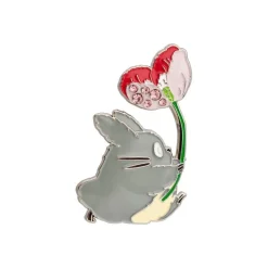 Metal Brooch Totoro Flower - My Neighbor Tororo