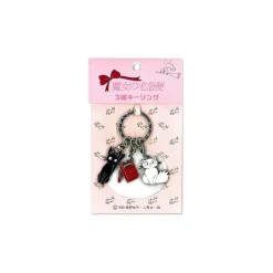 Metal Key Chain Kiki 3 Characters - Kiki'S Delivery Service