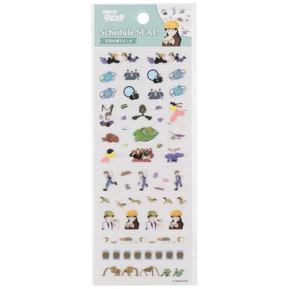 Mini Schedule Stickers 2024 - Castle In The Sky