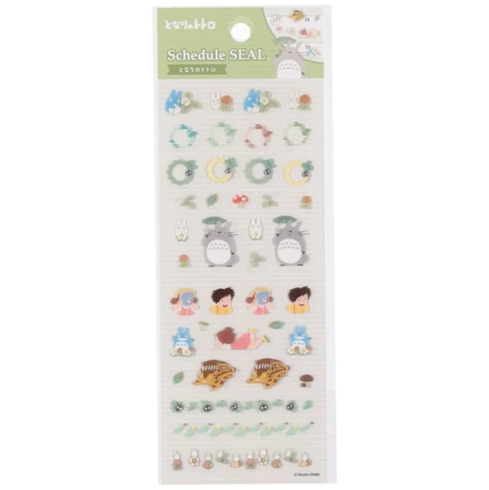 Mini Schedule Stickers 2024 - My Neighbor Totoro