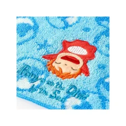 Mini Serviette Au Fond De L'Ocean 25 X 25 Cm - Ponyo Sur La Falaise