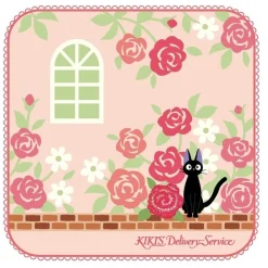 Mini Serviette Jardin De Roses 25 X 25 Cm - Kiki La Petite Sorciere