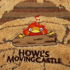 Mini Towel Calcifer 25 X 25 Cm - Howl'S Moving Castle