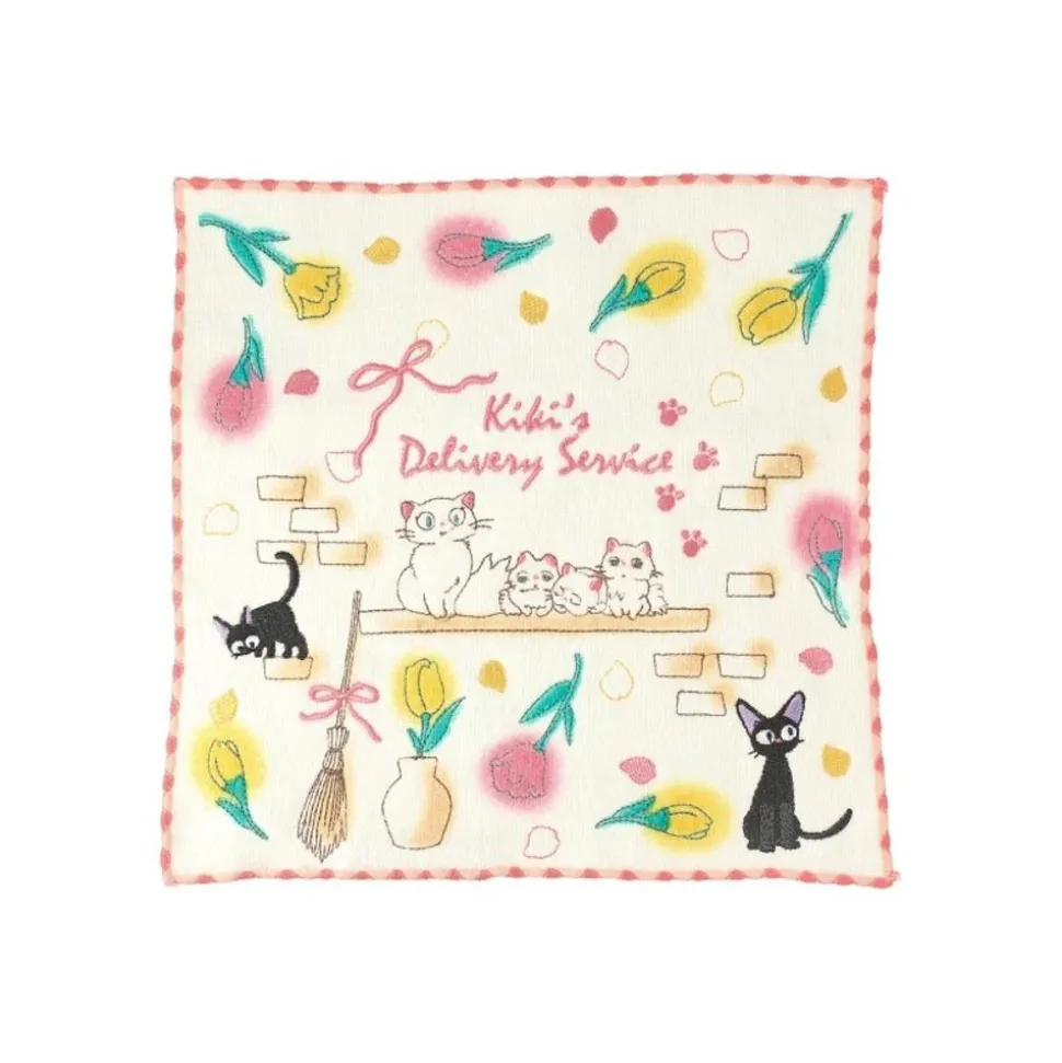 Mini Towel Cat Family 25 X 25 Cm - Kiki'S Delivery Service
