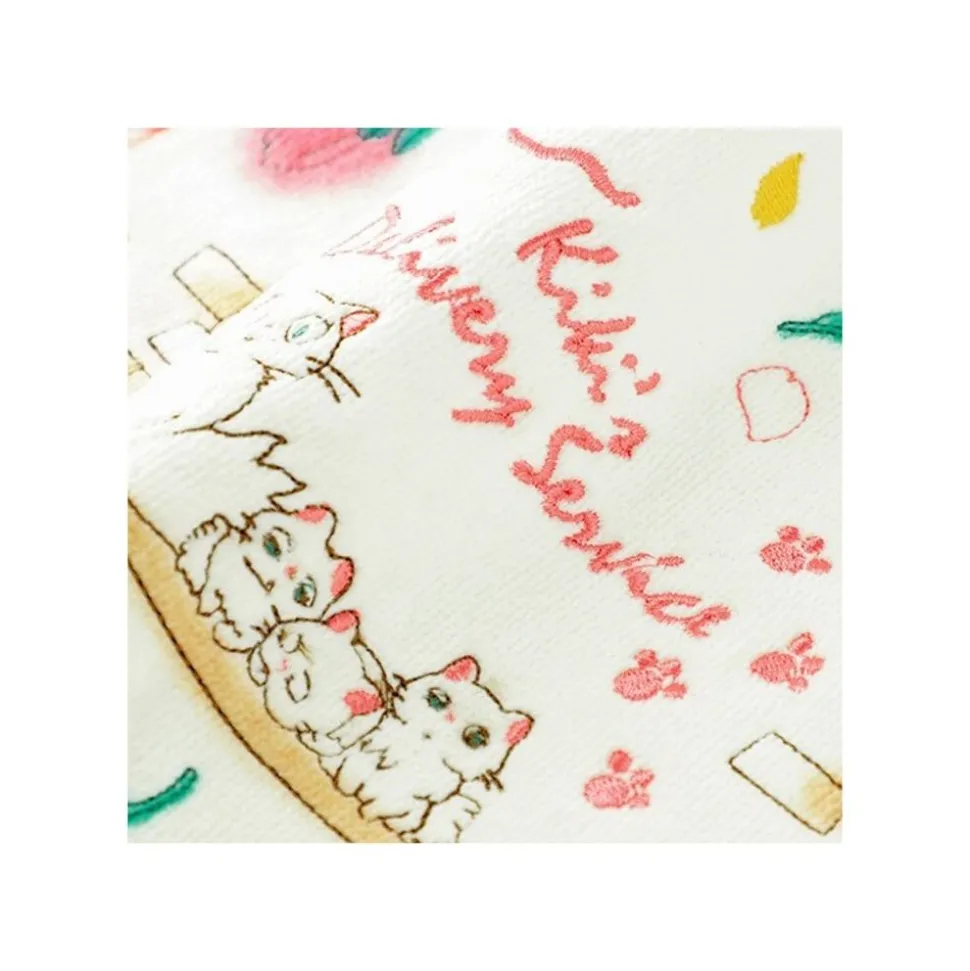 Mini Towel Cat Family 25 X 25 Cm - Kiki'S Delivery Service