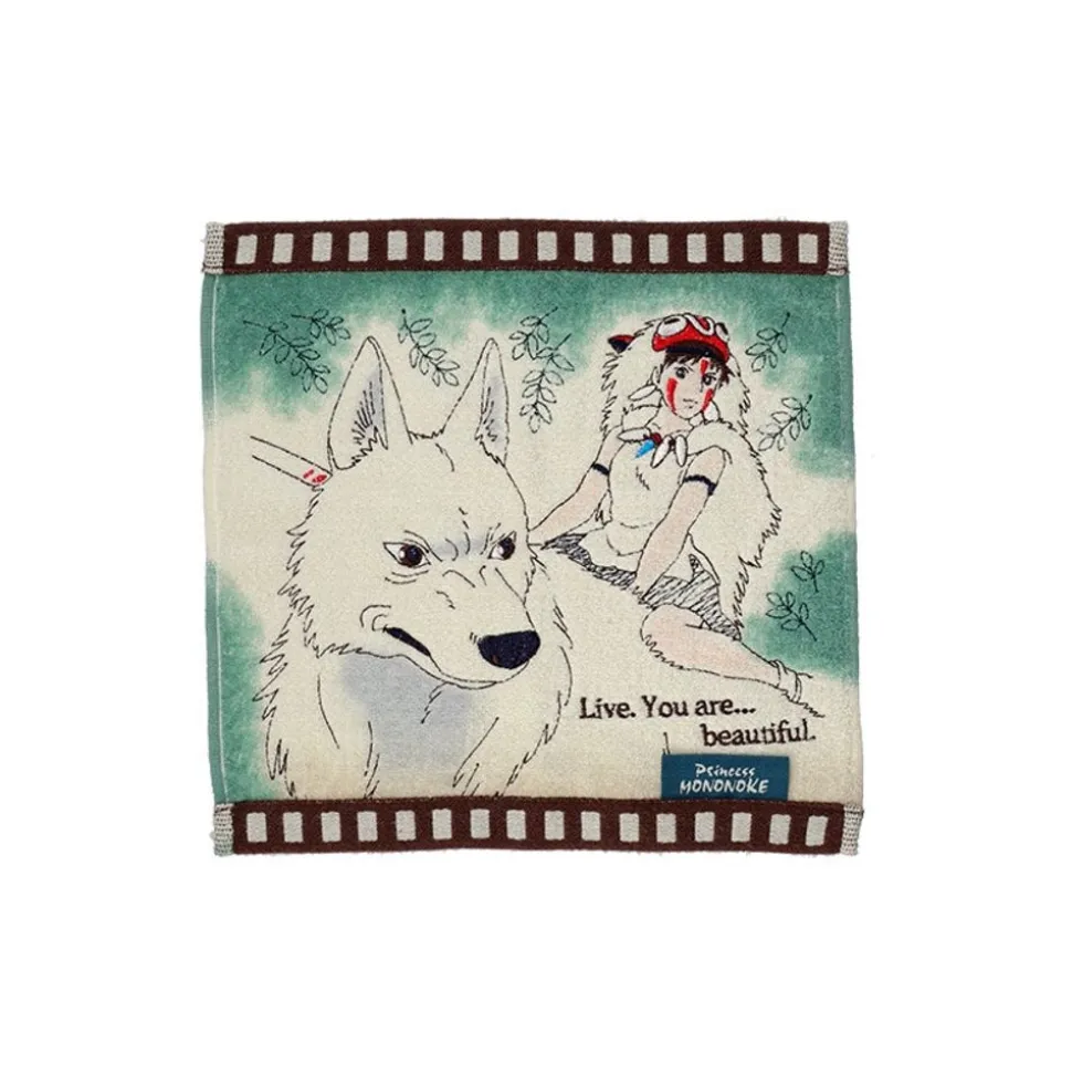 Mini Towel Celluloid San - Princess Mononoke