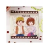 Mini Towel Celluloid Sheeta & Pazu - Castle In The Sky